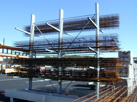 Produits longs et lourds  rayonnage cantilever lourd