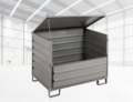 Coffre tl nervur de stockage