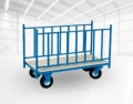 Chariot  ridelles latrales de manutention