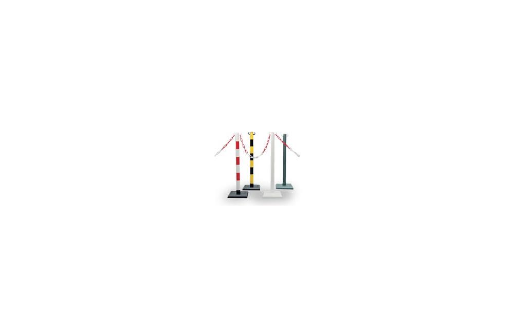 Poteaux PVC sur socle