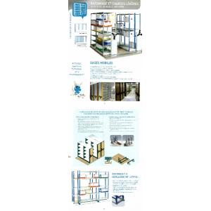 Rayonnages de stockage mobile installs par SPADE Equipements