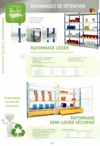 SPADE Equipements - Rayonnage de rtention