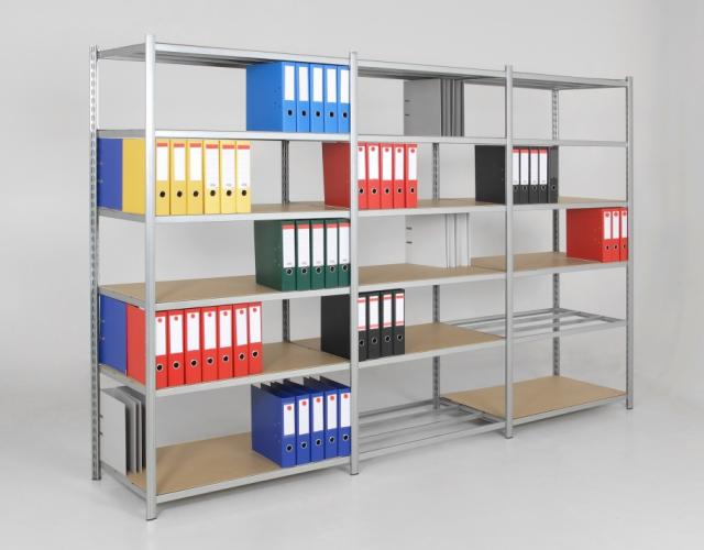 Rayonnage finition galvanise